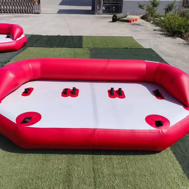 Commercial Grade Inflatable Water Floating Platform DWF Drop Stitch Yacht Island Boat Dock for Rental Business