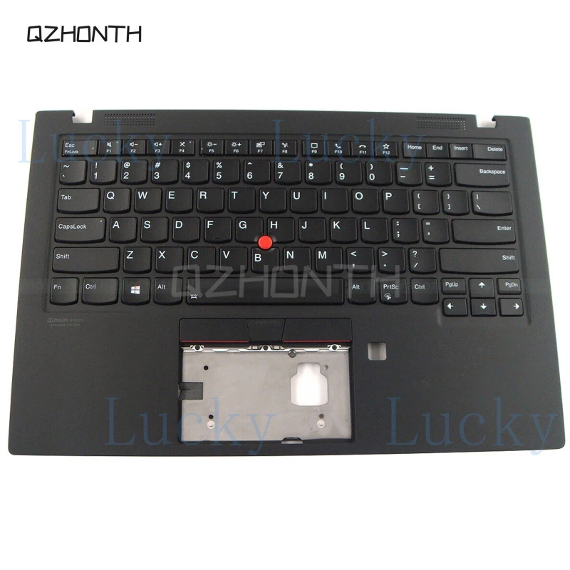 f  For Lenovo ThinkPad X1 Carbon 8th Gen 2020 Palmrest with Keyboard (for WWAN)