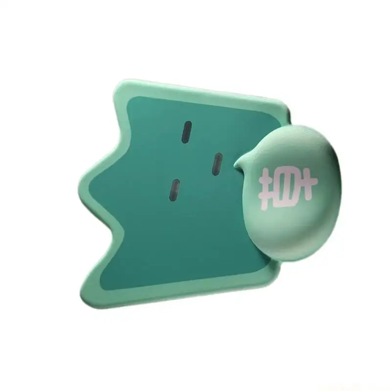 Soft Silicone Wrist Cushion Mouse Pad Cartoon Anti Fatigue Design For Long Hour Computer Use Comfortable