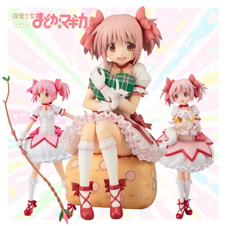 Figurka anime Puella Magi Madoka Magica, Kaname, PVC, model figurki akcji anime, model z kreskówki anime, zabawka, prezent, 14-18 cm