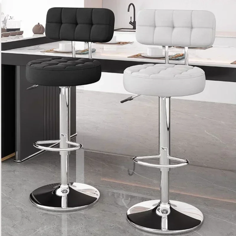 

Salon Counter Bar Chair Design Swivel Simple Reception Nordic Chair Island Modern Bancos De Bar Cadeiras Sedie Furniture