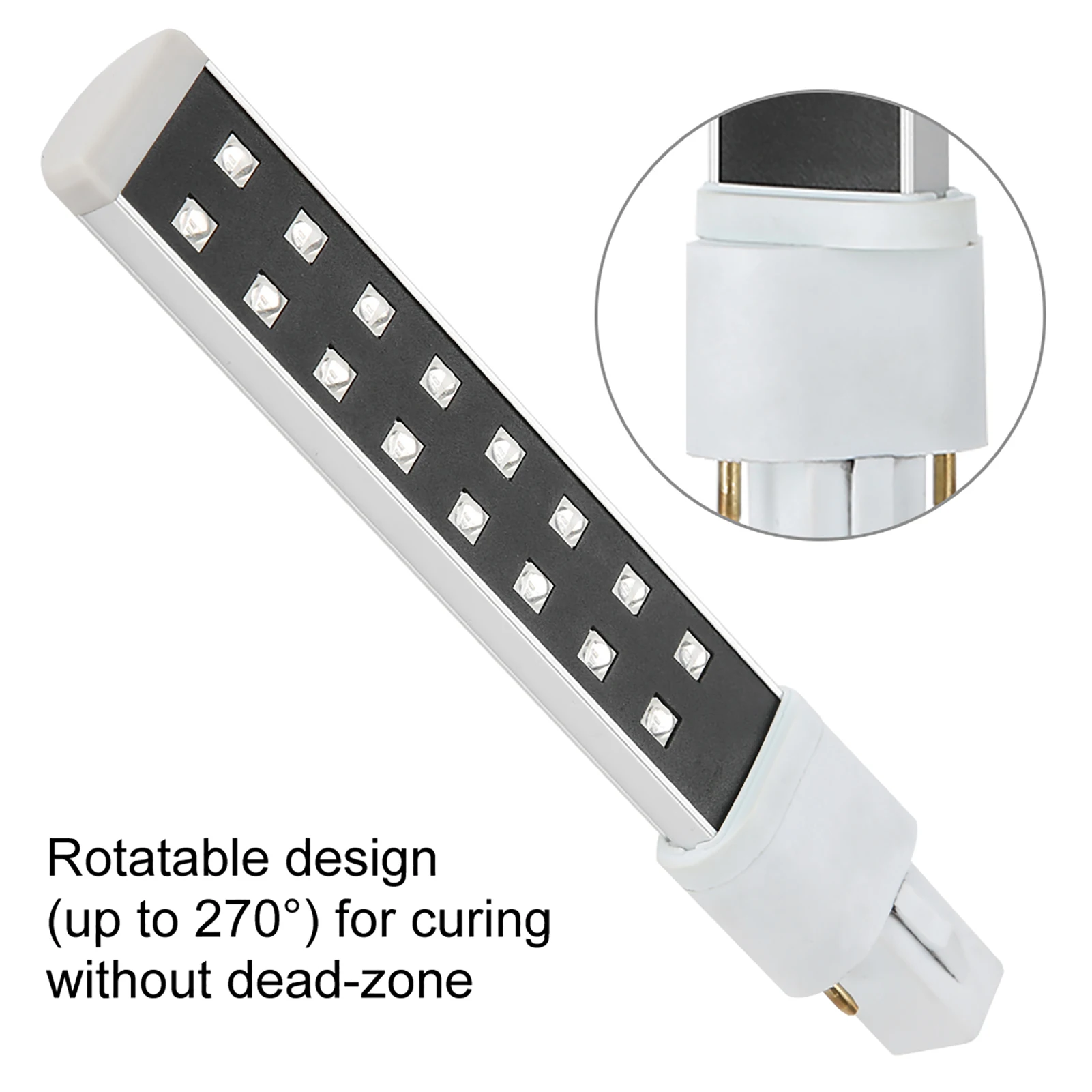 Żarówka UV do lampy UV do manicure, tuba do suszenia żelu do paznokci ZK40 395nm, zamiennik