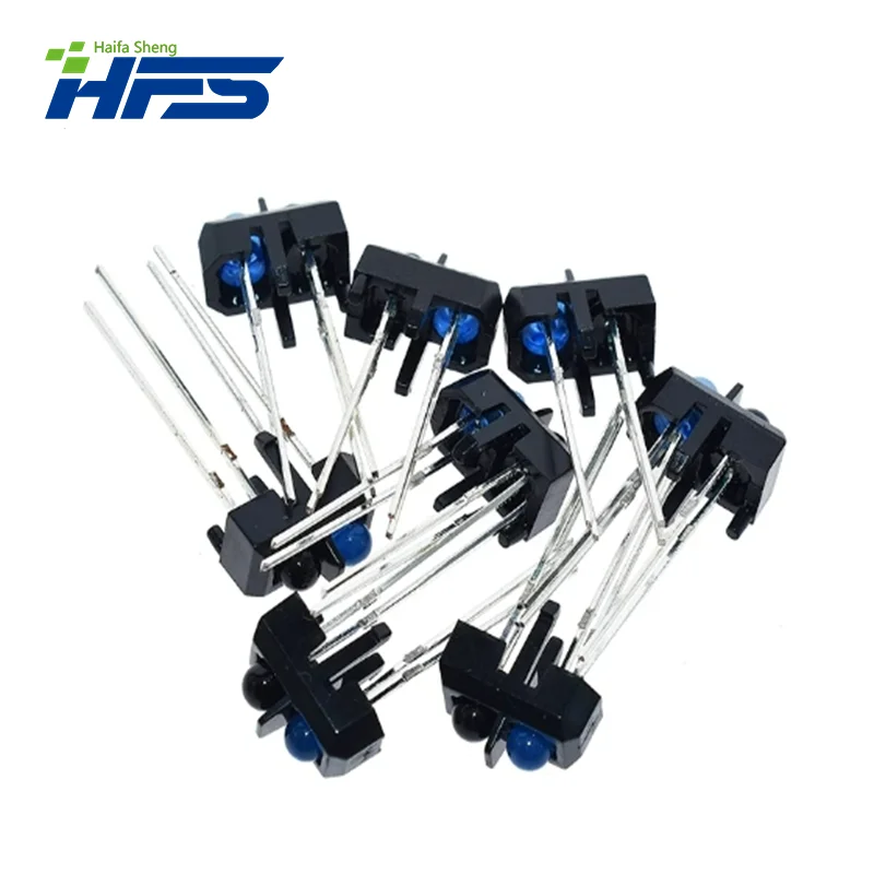 Sensor óptico reflexivo infravermelho, interruptor fotoelétrico IR, TCRT5000L, TCRT5000, 10pcs