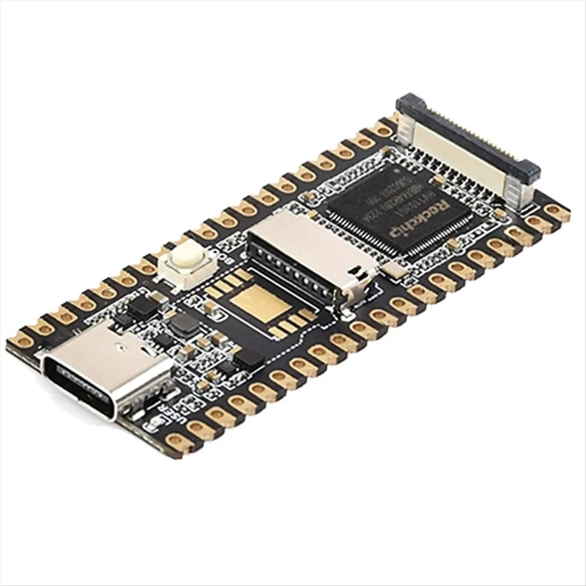 DT82-For RV1103 Linux Micro-Development Board, Integrates ARM -A7/RISC-V MCU/NPU/ISP Processors 64MB DDR2