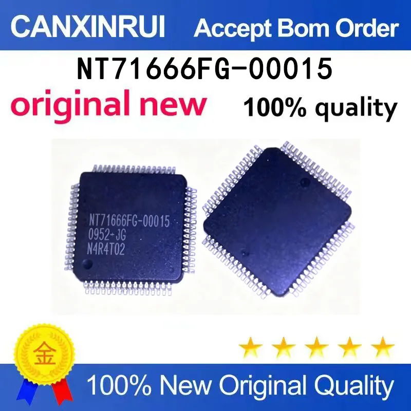 

（5-100 pieces）New original NT71666FG-00015 NT71666FG QFP spot chip IC
