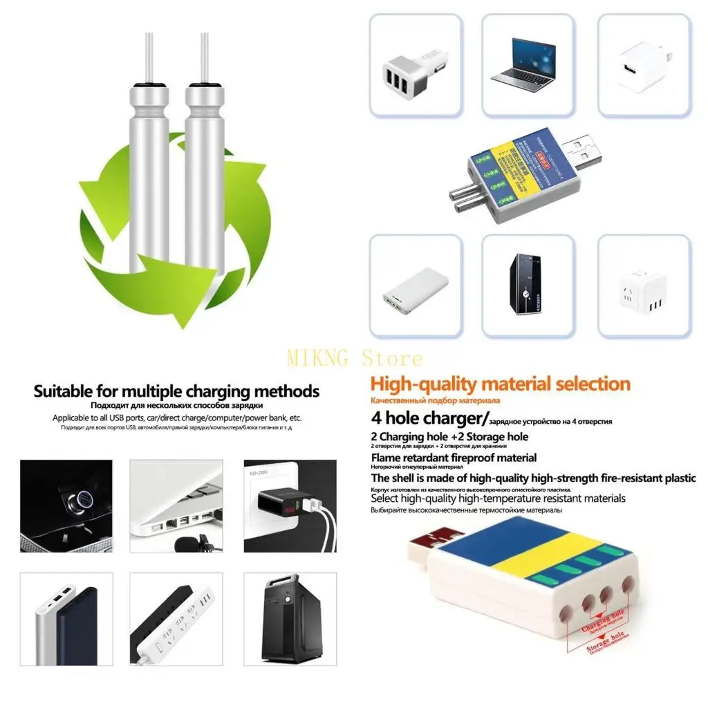 1 مجموعة CR425 إلكترونية Night Glow Button بطارية مع شاحن موثوق 3.7 فولت أفضل بيع