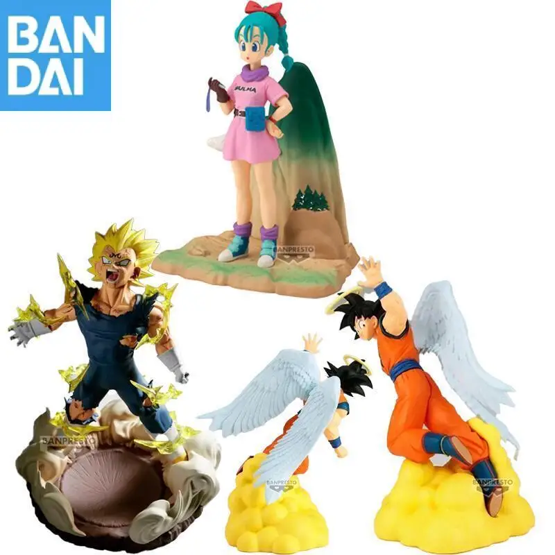 มีสินค้าในสต็อก ของแท้จาก Bandai Namco Banpresto ดราก้อนบอล กล่องสะสมรุ่นพิเศษ ซุนโกฮัง บุลม่า เบจิต้า IV โมเดลฟิกเกอร์ ของเล่นสะสม