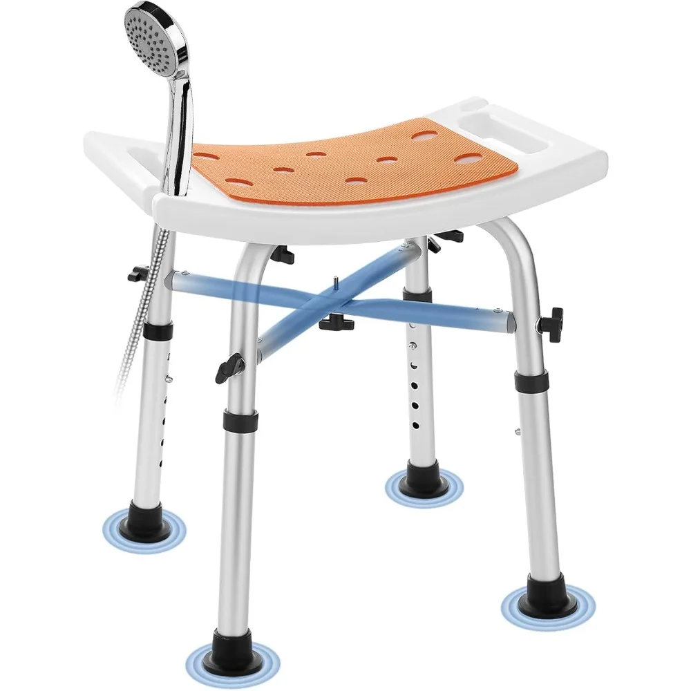 

Стул для душа, сиденье для ванны, 350 фунтов, скамейка для ванны с регулируемой высотой и мягким сиденьем для пожилых людей, стул для душа внутри