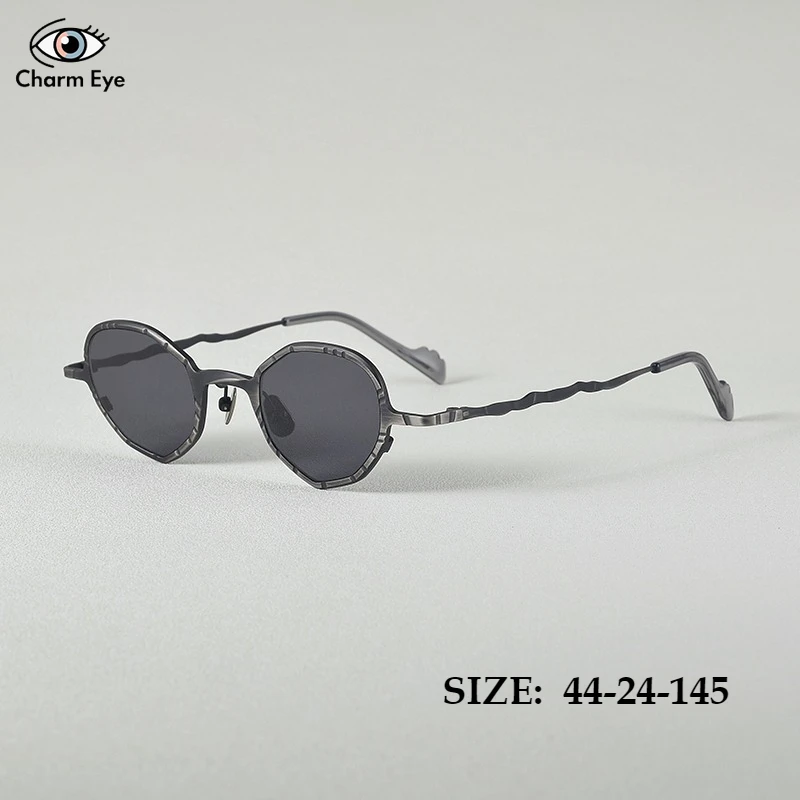 

Ultra Light Retro Irregular Oval Sunglasses High-quality Fashion Men Women UV Resistant Myopia Resistant Polarized SUN GLASSES