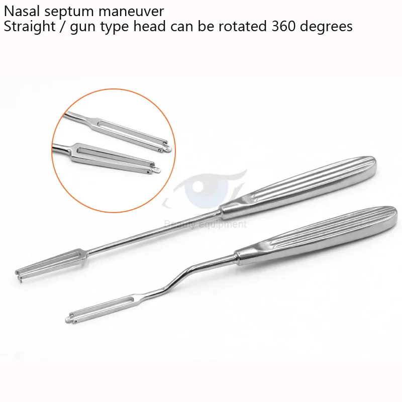 Rhinoplasty Nasal Septum Rotary Knife Stainless Steel 360 Degree Swivel Knife Nasal Septum Cartilage Instrument