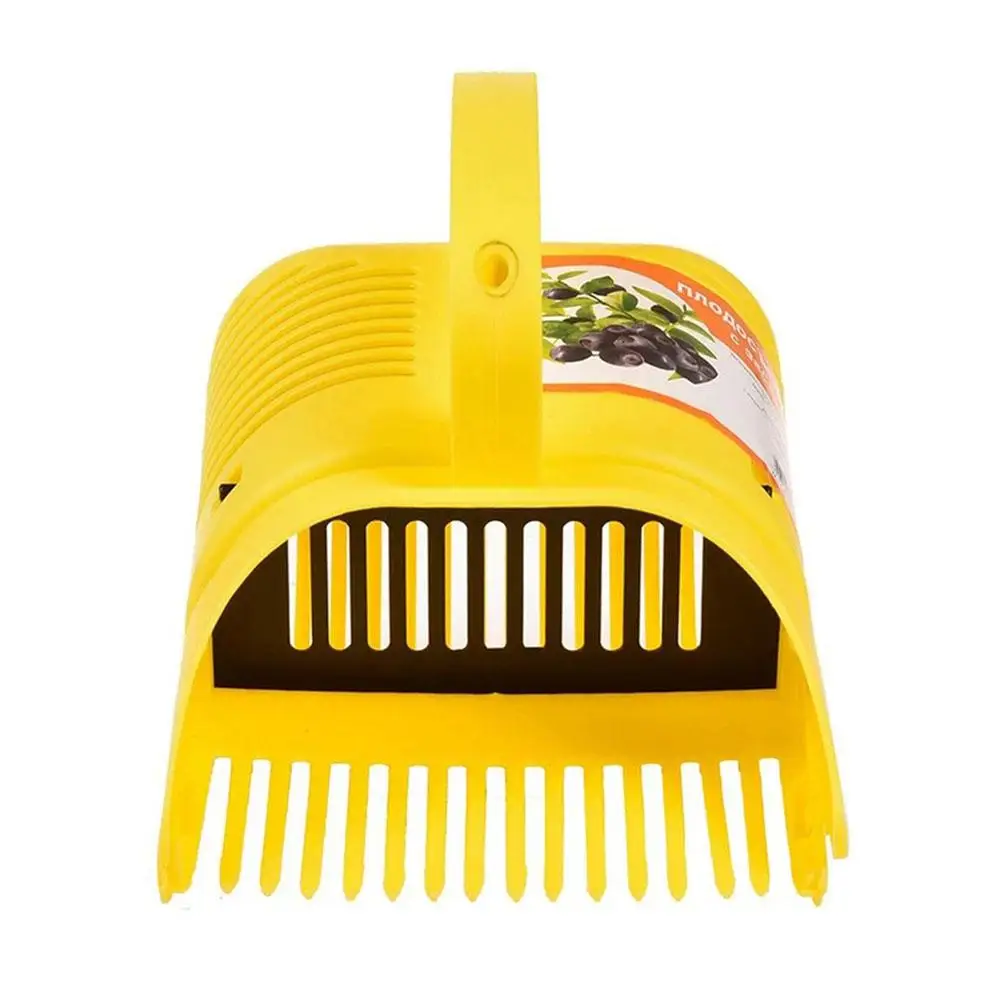 1/2/3/5 Easy-Grip Blueberry Picker Tool With Comb Teeth Labor Saving Efficient Blueberry Picking Tool Large Capacity Garden Tool