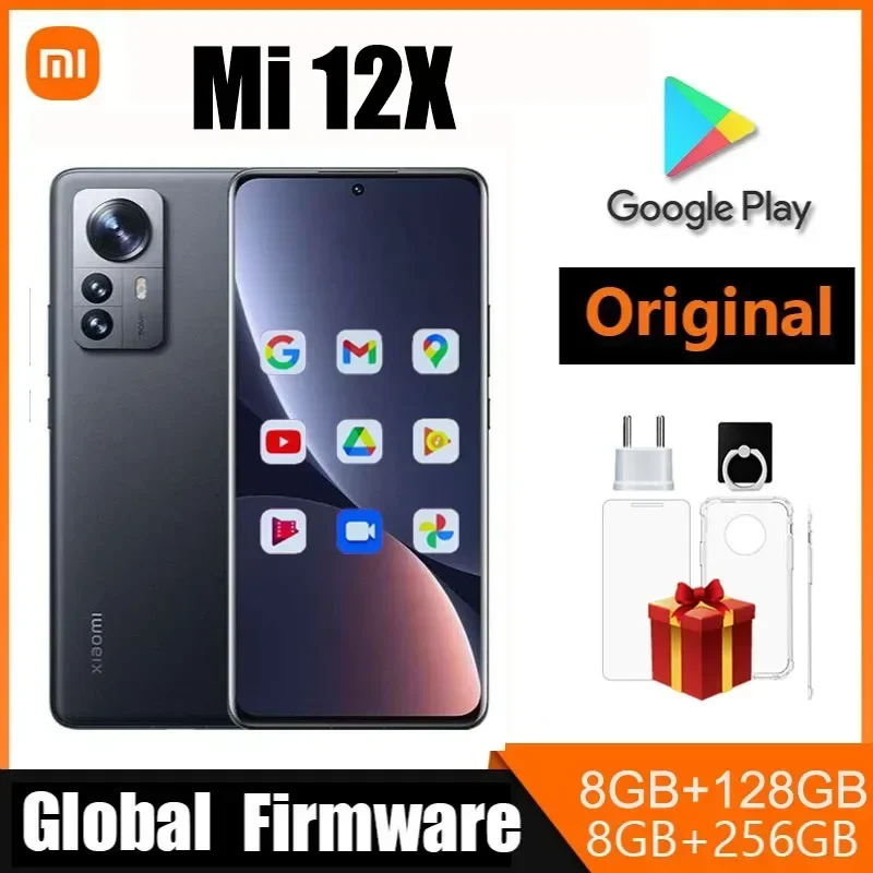 Redmi Xiaomi 12X mobile phone 5G 67W NFCFast Charging Qualcomm Snapdragon 870 MIUI 12.5 Full screen Curved screen