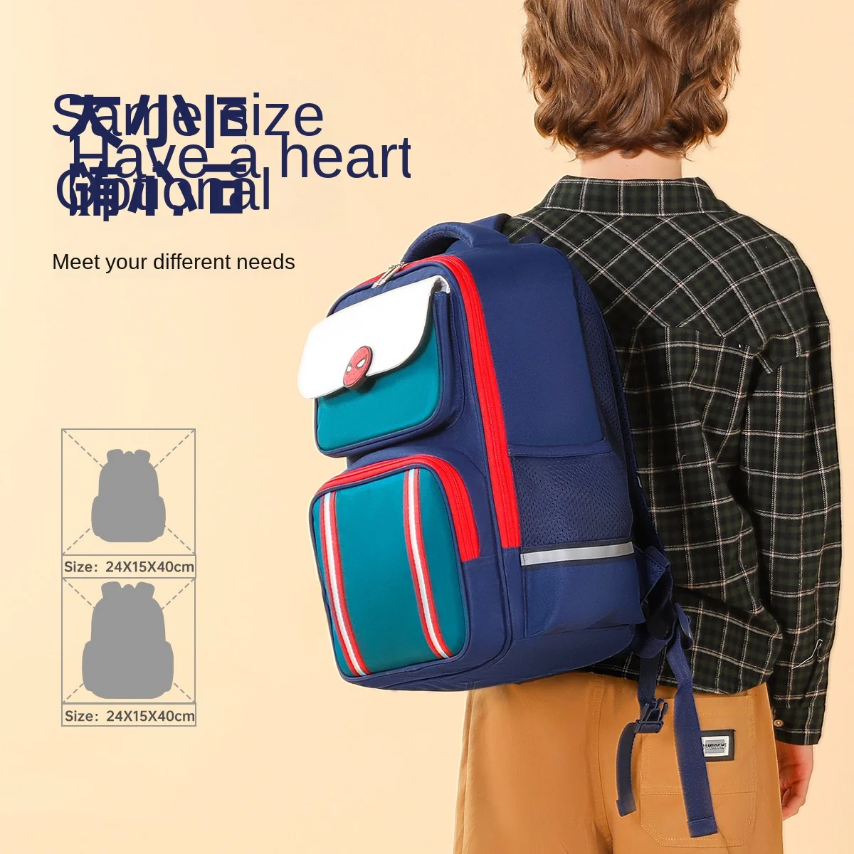 ديزني بوي فتاة حقيبة مدرسية الرجل العنكبوت فروزن لوتسو الابتدائية طالب الكتف العظام على ظهره سعة كبيرة خفيفة Mochilas #2