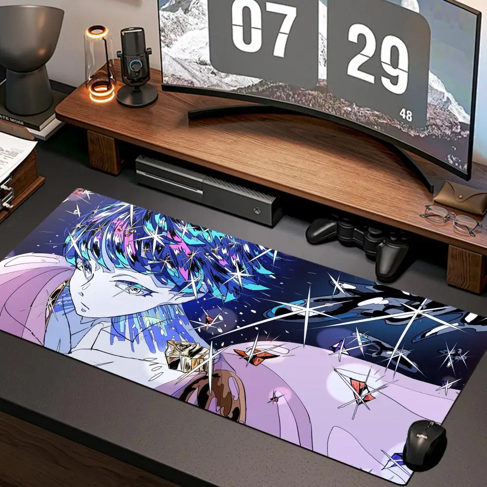 Land of the Lustrous Mauspad, neues Computer-Mauspad für Zuhause, XXL-Schreibtischunterlage, Naturkautschuk, rutschfest, für Büro und Gaming-Zubehör