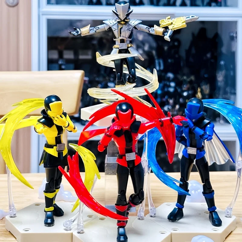 New Genuine Keeppley Anime Figure Super Unlimited Edition Edition Vol.2 Kaitou Sentai Lupinranger Blind Box Boys Toy Gifts