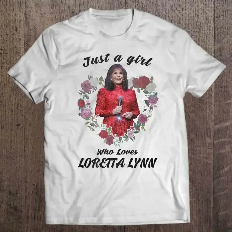 Just a Girl who love Loretta Lynn T Shirt Somebody Somewhere I Remember Patsy