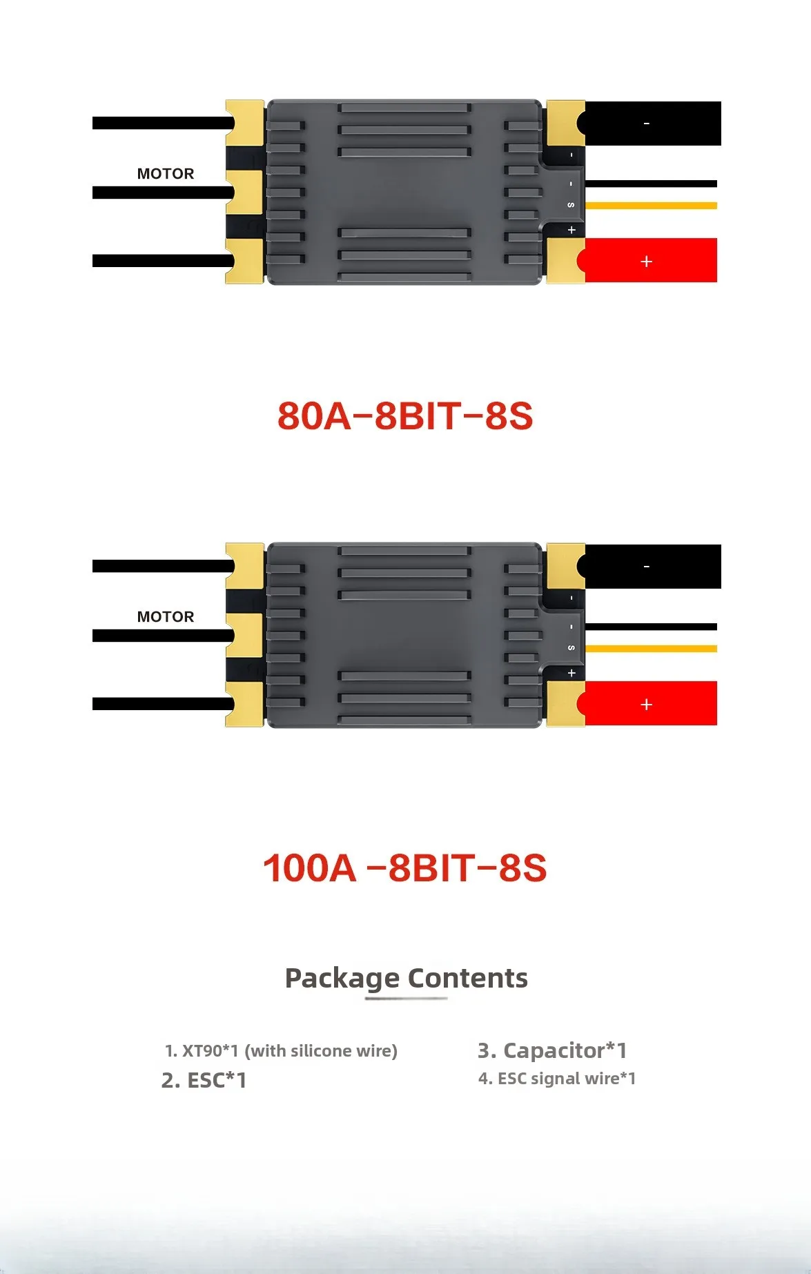DSHOT300 600 80A ESC High Performance Electronic Speed Controller Esc 80A Continuous Current 90A Burst Current