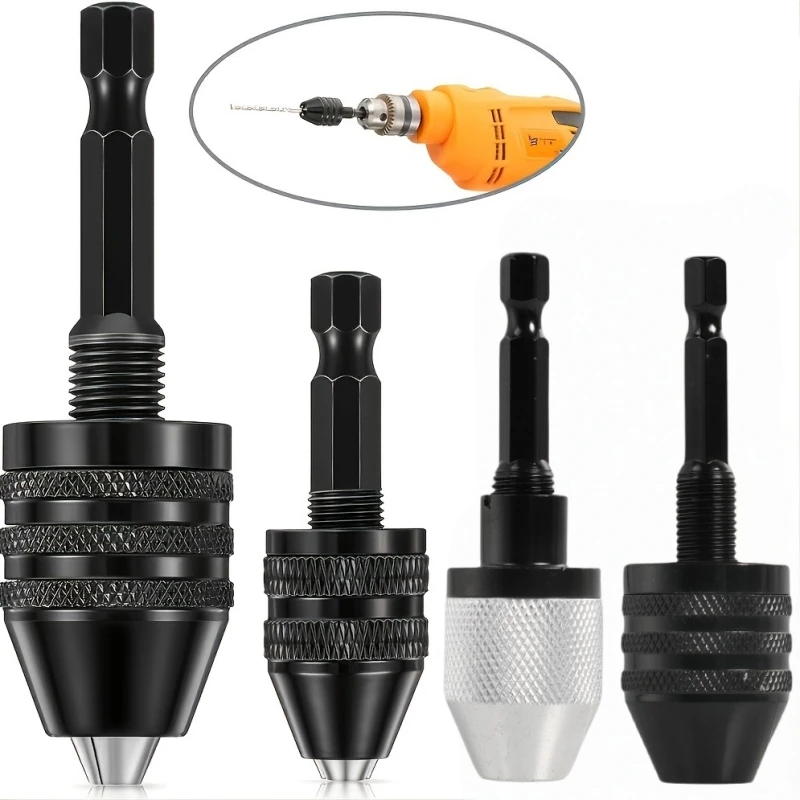 0,3-6,5mm Schnellwechsel-Sechskant-Bohrfutter Dreiklauen-Selbstzentrierendes Spiralbohrfutter 0,3-3,6mm Elektrische Schleifwerkzeuge – Detail 4