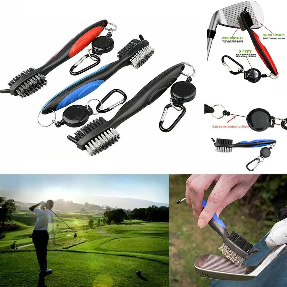 

Goods Sharpener Tool Cleaner Cleaning Tool Retractable Groove Cleaner Golf Accessories Groove Cleaning Brush Golf Club Brush