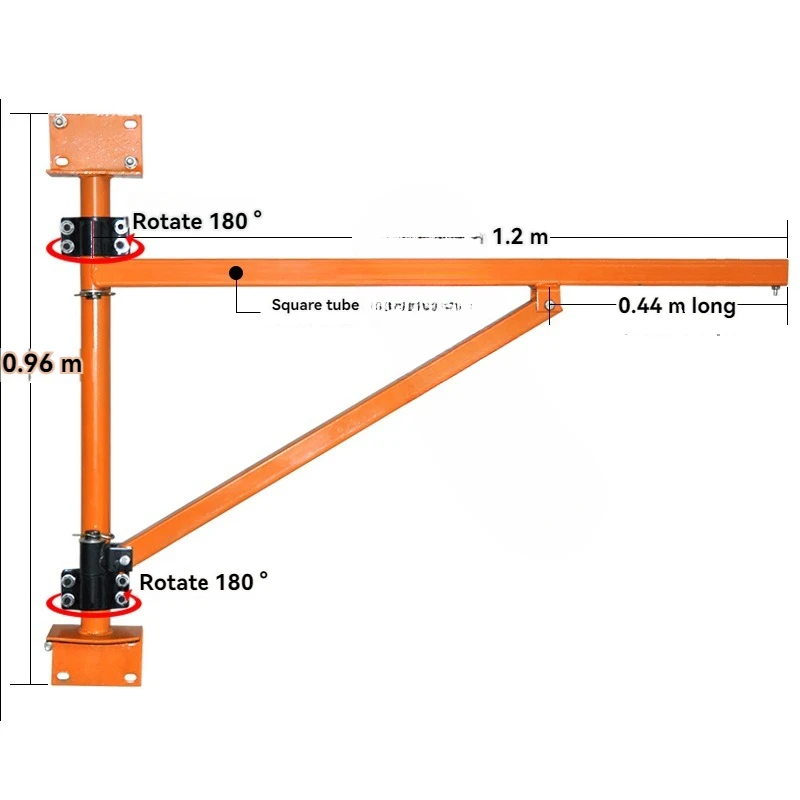 Grue de levage électrique domestique, petite grue  levage portable, décorationla maison, support rapide mural, 220V, 200kg