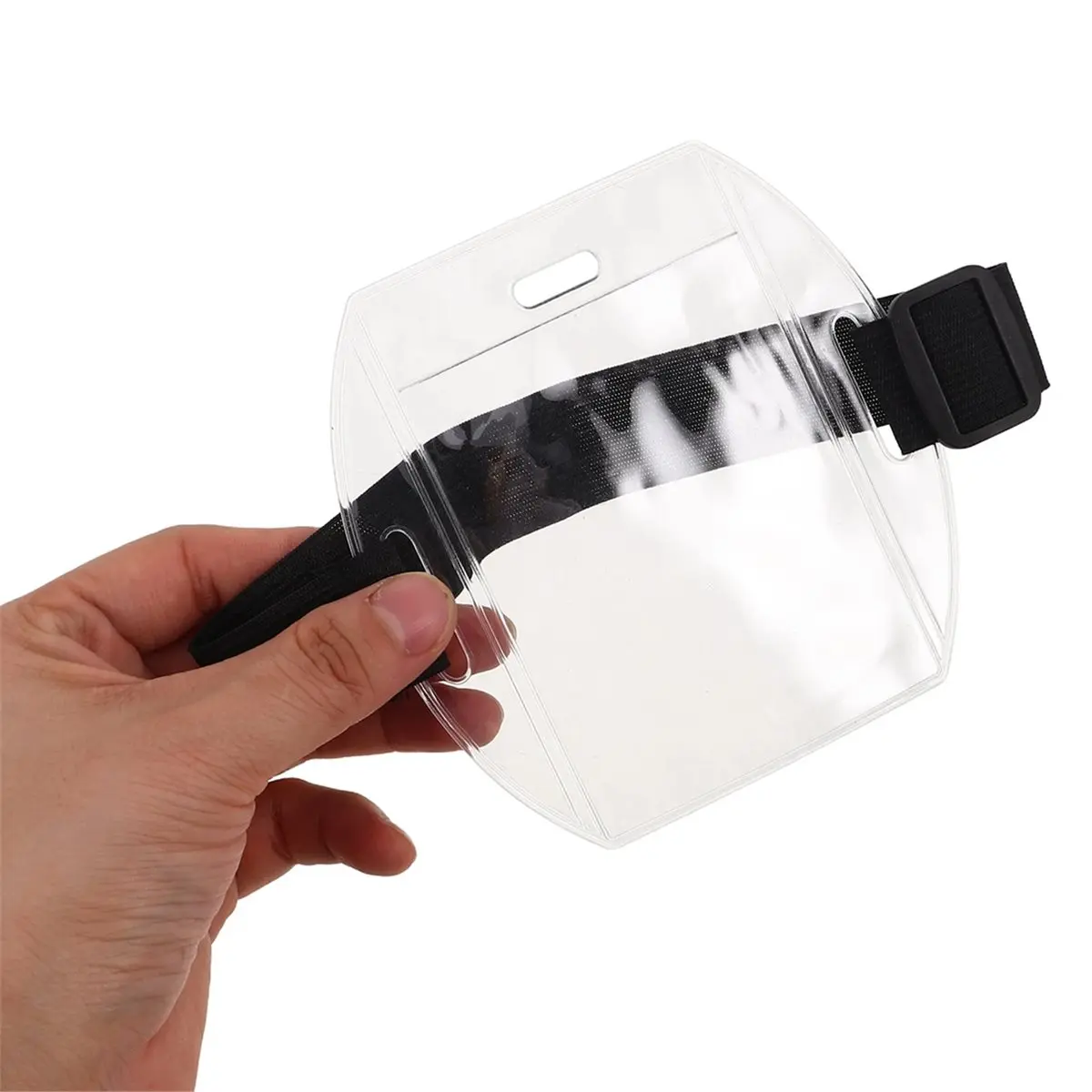 618 Mega Sale 5 Pcs Arm Waterproof Card Holder Armband Badge Visibility Storage Clear Name for Id with Documents