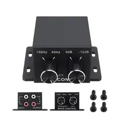 Auto Power Amplifier Compact  Output Interface Bass Subwoofer Universal Crossover Controller Car Accessories