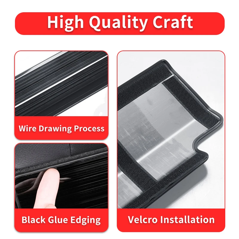 Suitable for Toyota Land Cruiser Lc300 Stainless Steel Seat Protection Kick Plate Modification, 2021-2023 Decorative Accessories