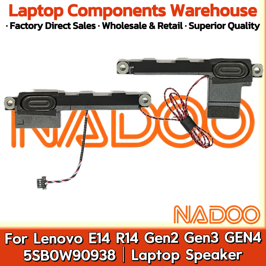 New Original Laptop Notebook Audio Speaker For Lenovo E14 R14 Gen2 Gen3 GEN4 5SB0W90938  built-in speaker horn audio