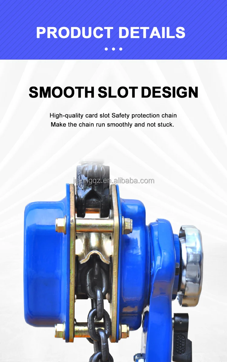 Lightweight Type Lever Block Hoist Hand Lever Block Chain Hoist 1.5 Ton 1.5m