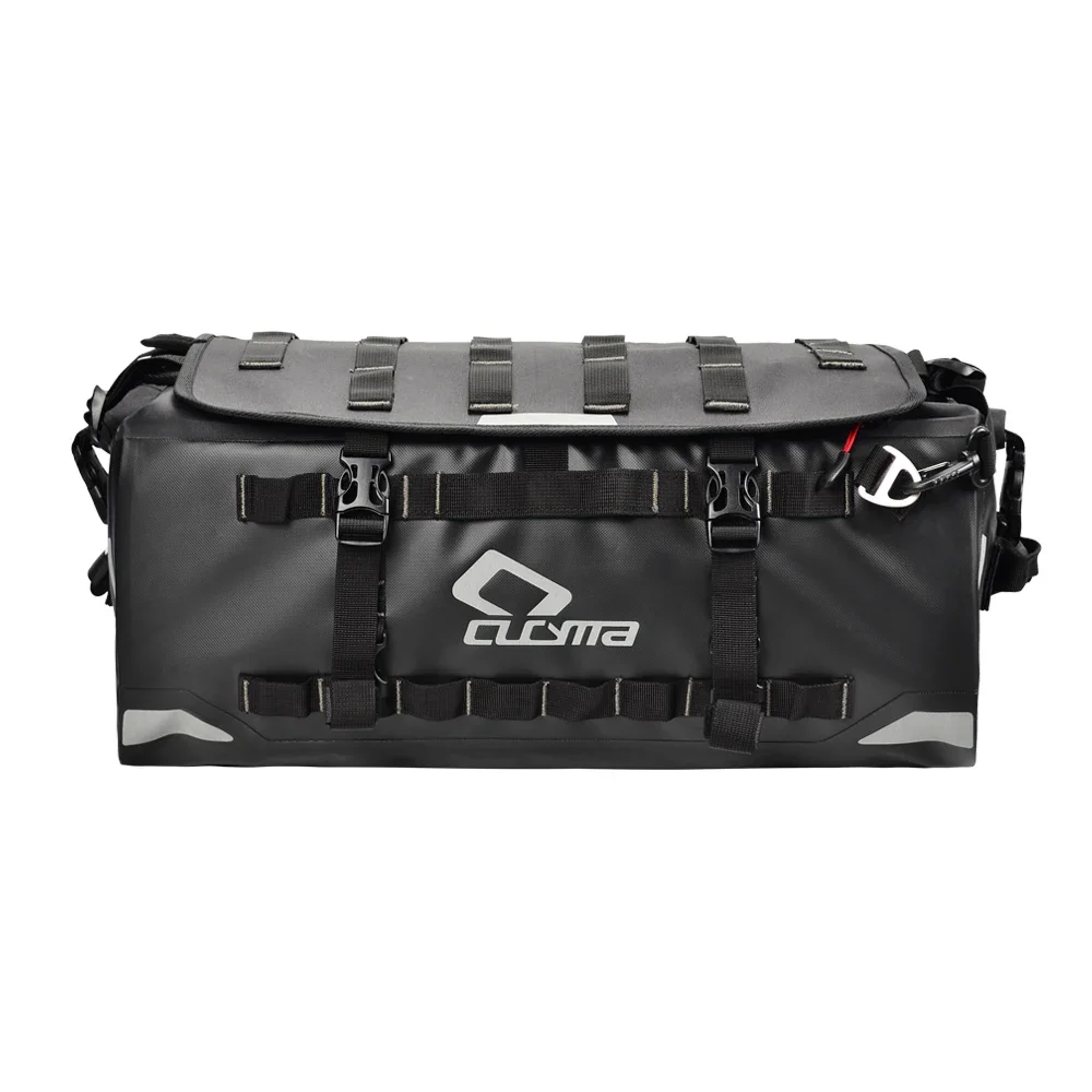 

CUCYMA CB-W8802 Motorcycle Tail Bag Waterproof TPU Luggage Large Capacity High Quality Rear Seat Storage for Motorbike Travel