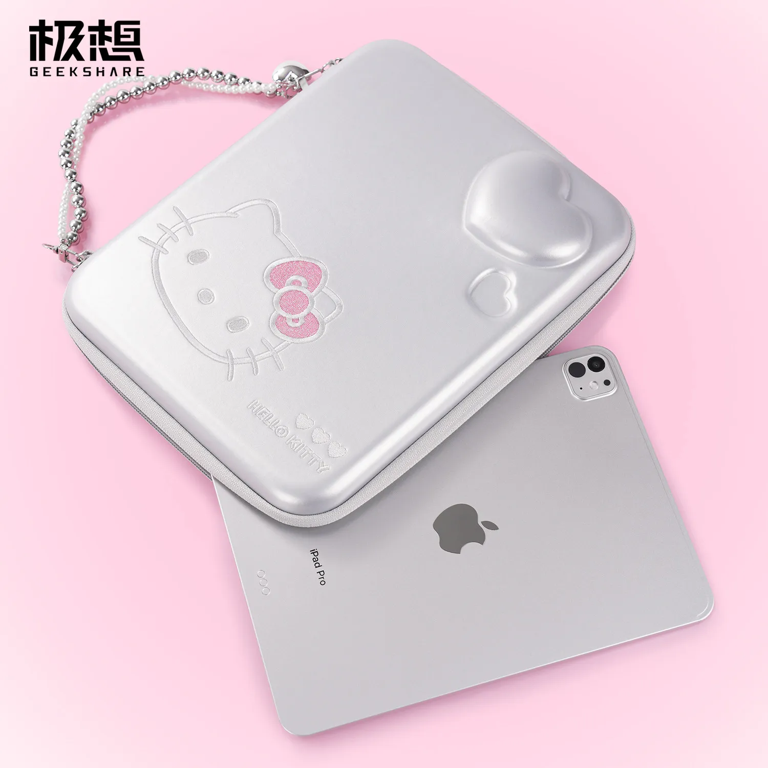 

GeekShare Hello Kitty 11-дюймовый противоударный защитный чехол для планшета, портативная сумка для хранения для iPad MatePad Xiaomi Tablet