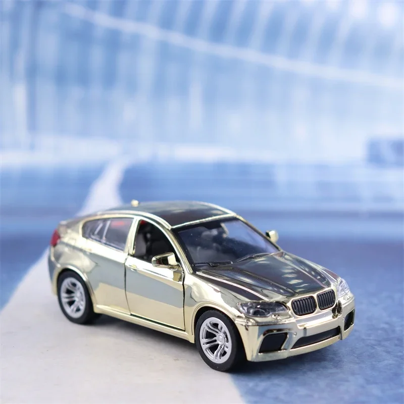 1:32 BMW X6 Mercedes-Benz BIG G Porsche Ferrari Simulation Diecast Metal Alloy Model car Pull Back Collection Kids Toy Gifts L7