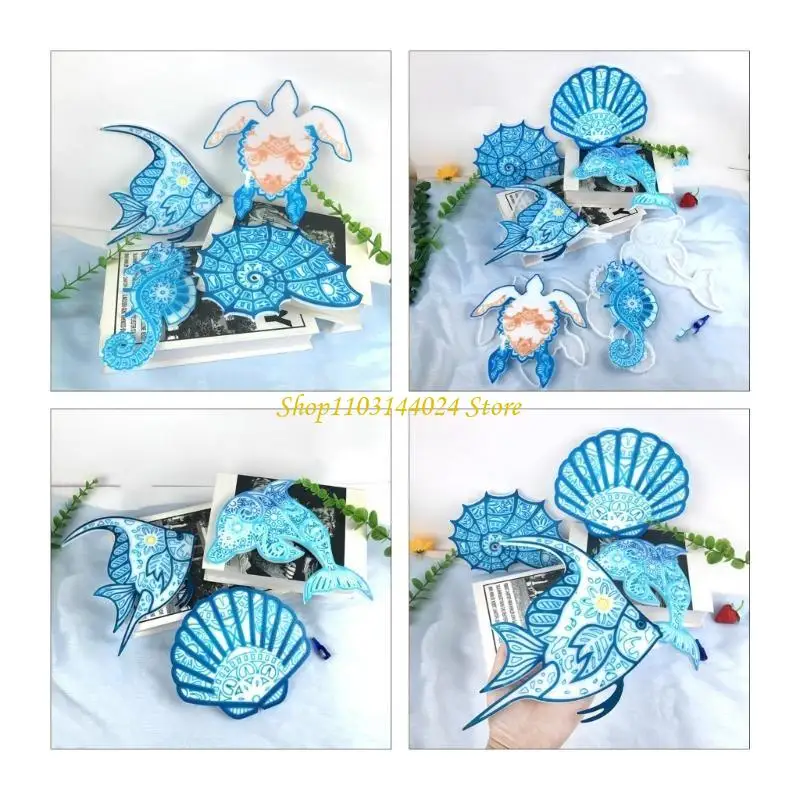 

N5KE VALENTINES SEAHORSE DOLPHIN ПРИМЕЧА