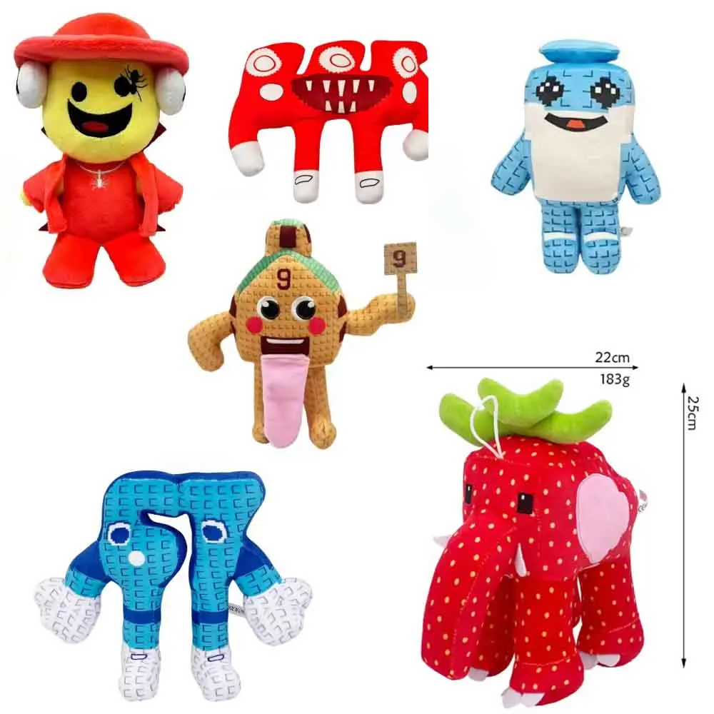 

Newsale Steal A Brainrot, милая фигурка No9, плюшевая игрушка для дома, игровая периферия, плюшевые куклы, аниме-игрушки, рождественские подарки