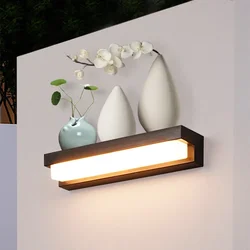 LED Solar Outdoor Lights Waterproof Garden Three-color Solar Powered Lamp Balcony Porch Stairs Energy-saving Decor Wall Light
