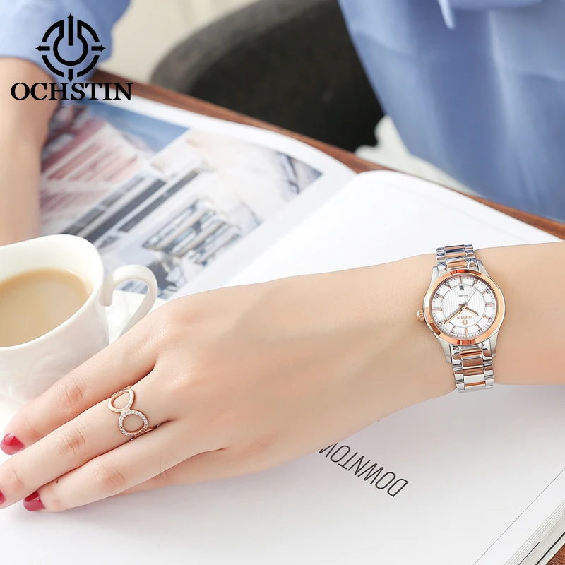 OCHSTIN Hot Model 2024 Fashion Gorgeous Parangon Perfection Series Wristwatch Japanese Quartz Movement Women's Quartz Watches