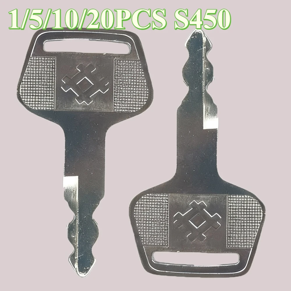 1/5/20/10PCS S450 Ignition Key for Sumitomo Excavator SH200A1 SH200A2 SH200A3 Engine