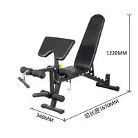Adjustable Bench Sit up Dumbbell Bench Weights Indoor Fitness Equipment Bodybuilding Benches