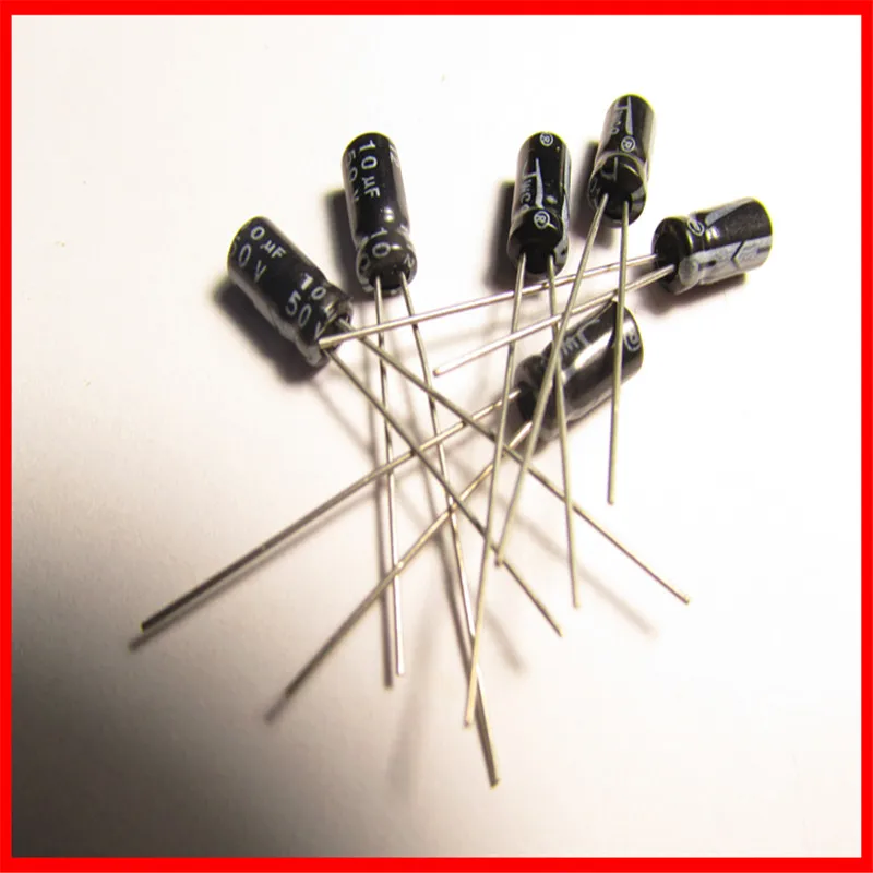 

50V 10UF electrolytic capacitor volume 5*11 10 pcs