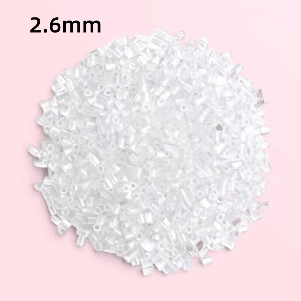 2,6mm Glasfarbene Perlen Hochtransparente Handgefertigte DIY Perlen Transparente Perlen DIY Material-Set – Detail 1