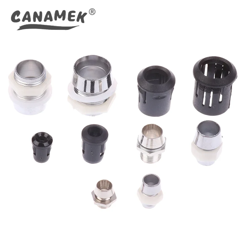 10Pcs 3MM 5MM 8MM 10MM LED Holder Socket Clip Bezel Light Emitting Diode Lamp Base Cover Metal Plastic Display Blub Cup Case