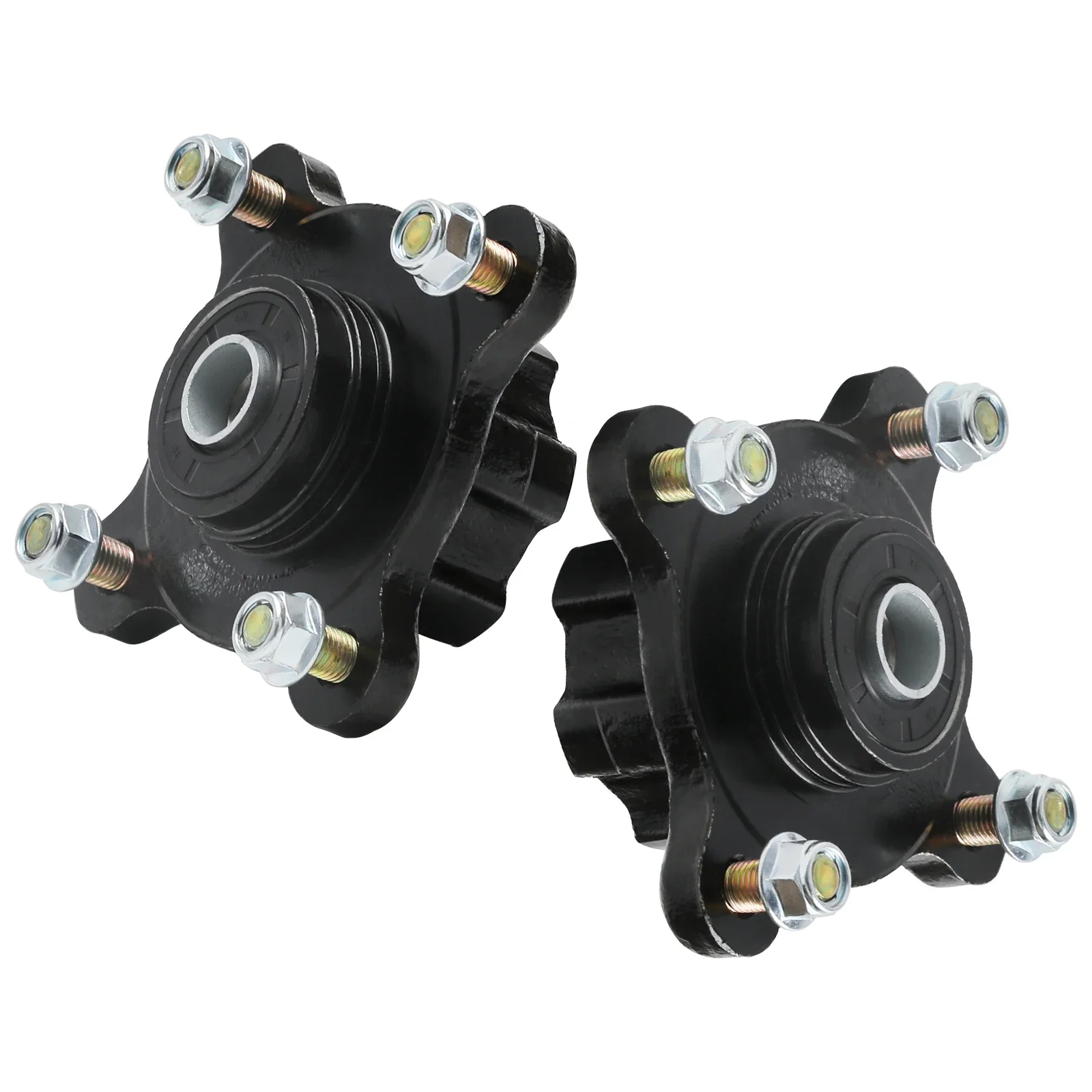 Pair 4 Stud Front Wheel Hub For ATV Go kart Quad Buggy 125cc 150cc 200cc