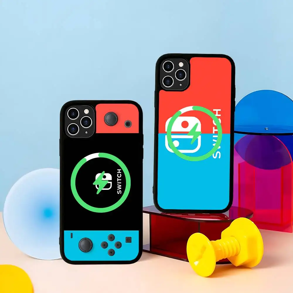 Heißes Spiel S-SwitchS Handyhülle für iPhone 17 16 15 14 13 12 11 Pro Max für MagSafe Kabelloses Ladegerät Cover