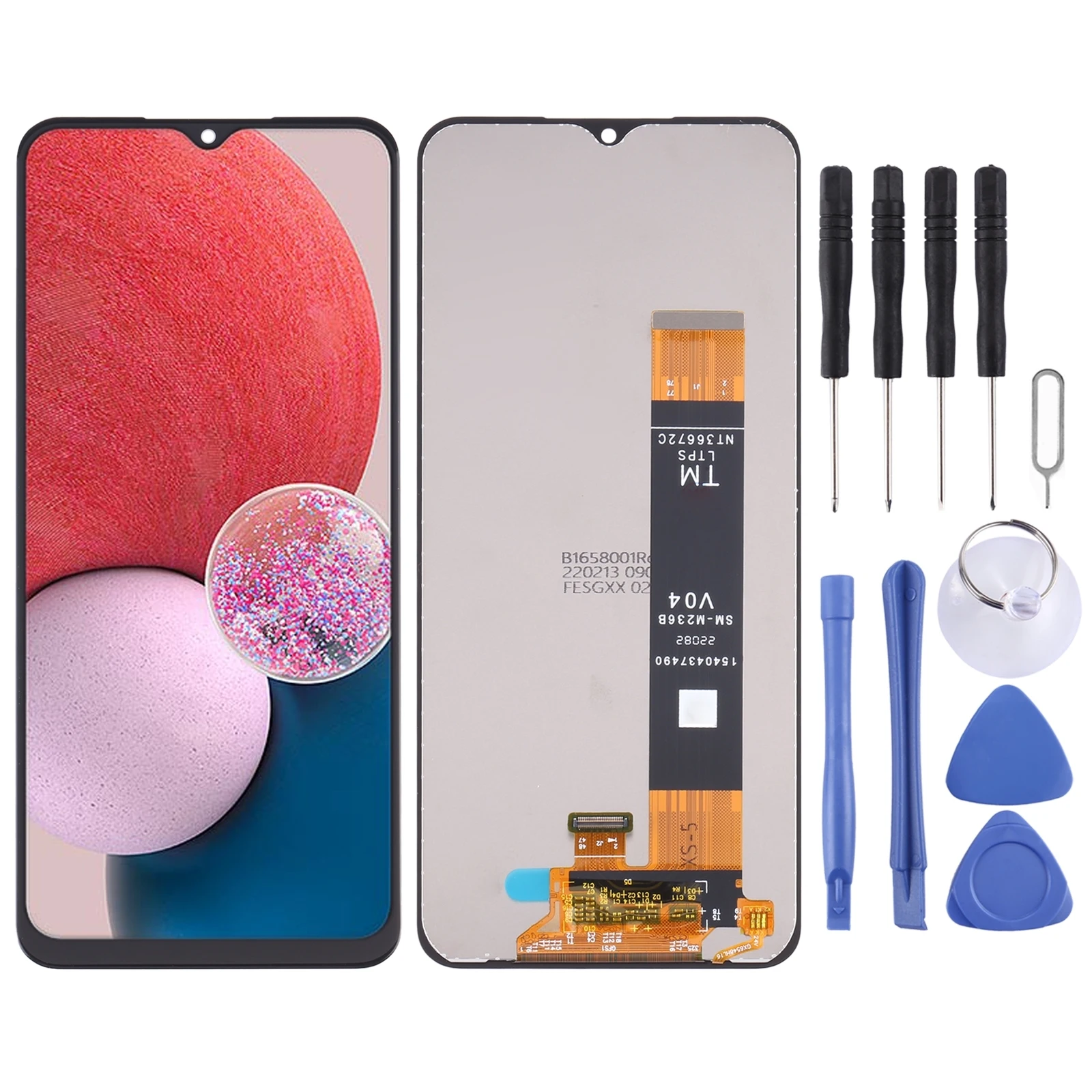 

ЖК-экран AMOLED для Galaxy A13 4G, дисплей для Samsung Galaxy A13 4G SM-A135F с дигитайзером и полной сборкой