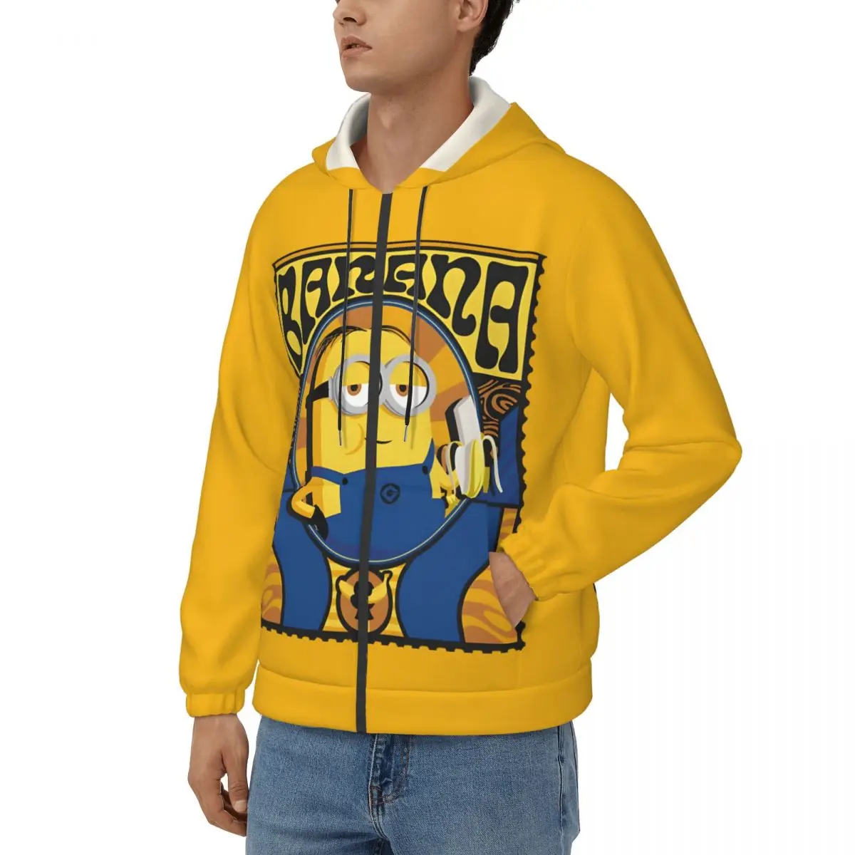 Men Minions Hoodie Despicable Me Minions Clothes Vintage Hoodies New Arrival Clothing