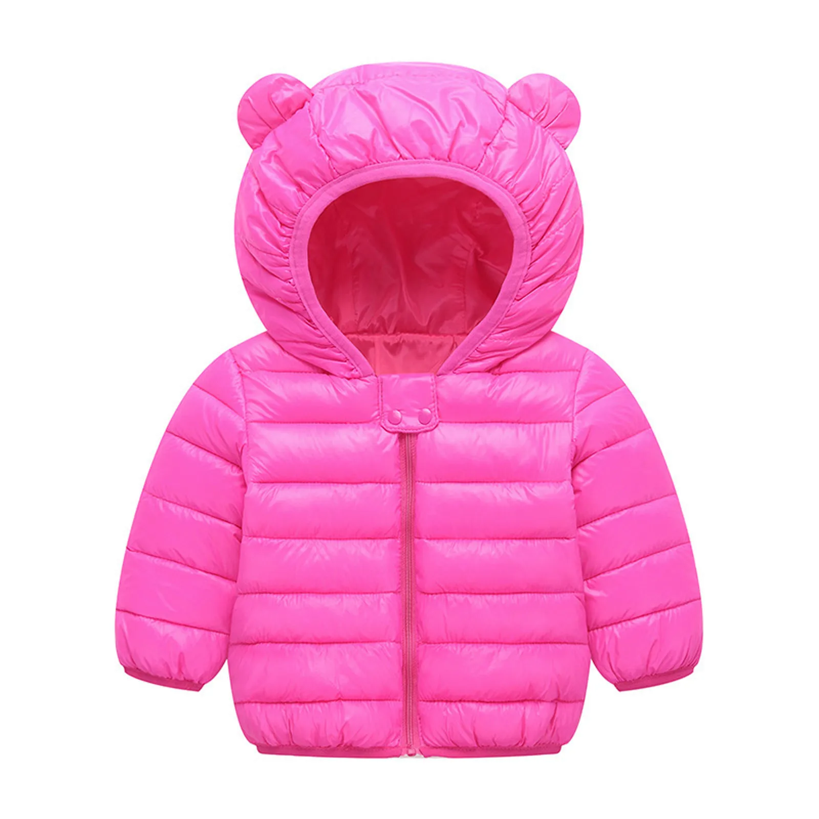 Chlidren Boys Girl Winter Coats Jacket Kids Zipthick Ears Snow Hoodie Clothes Children Clothes Girl Baby Boy Clothes детская оде