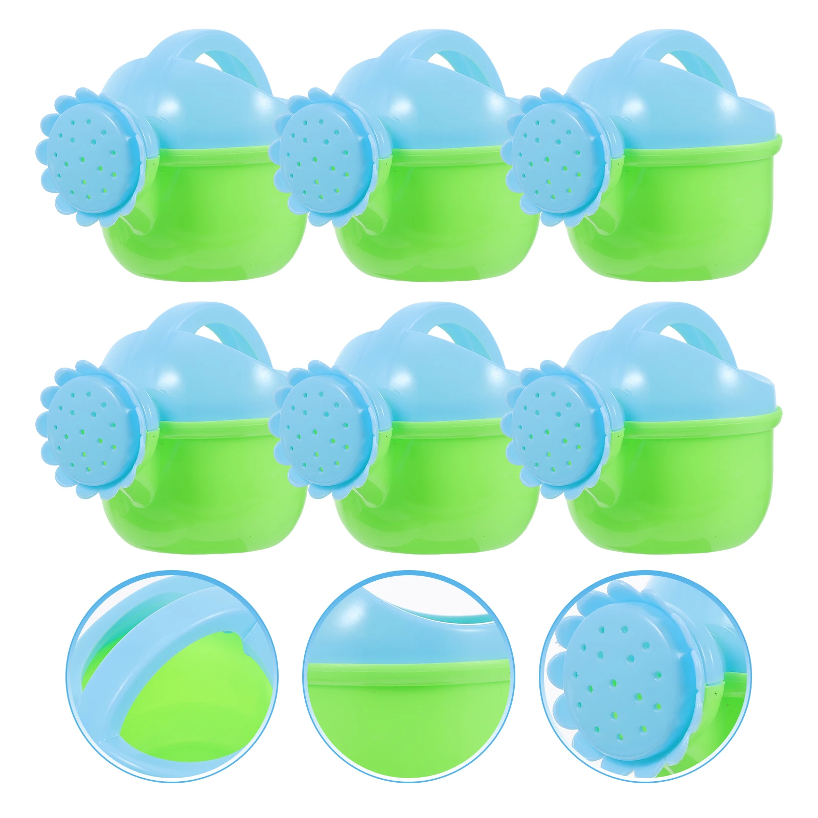 

6 Pcs Children's Bath Kettle Kids Water Sprinkling Can Watering Jug for Toy Childrens Pail Summer Pot