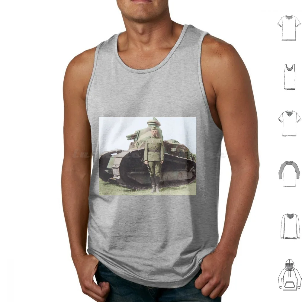 George S. Patton In World War I Tank Tops Vest Sleeveless George Patton George S Patton George Patton Patton 1970 Film World
