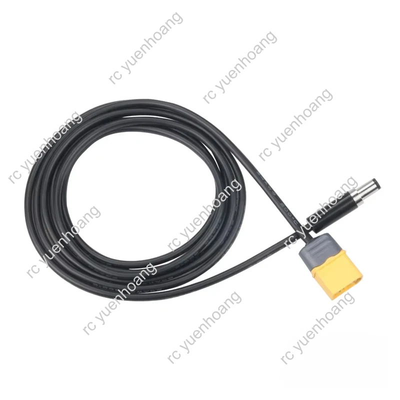 1PC Fatshark Skyzone 03 Adapter Line FPV Video Goggles 2-4S Battery Charging XT60 to DC5.5X2.1mm Adapter Cable for RC FPV Drone