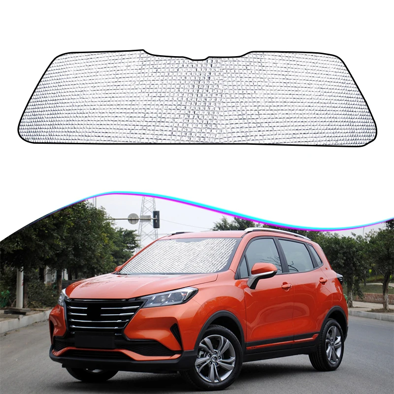 For Changan CS15 2016-2022 Car Sunshade UV Protection Curtain Sun Shade Visor Front Windshield Cover Protect Privacy Accessories